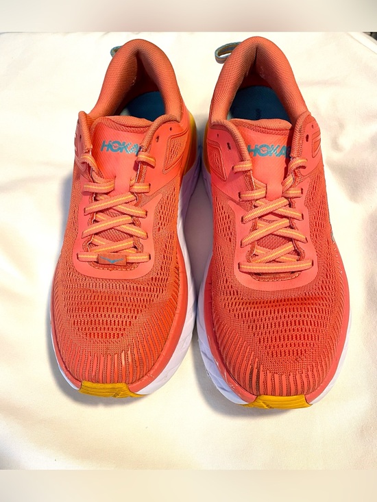 Hoka Shoes - *EUC* HOKA One One Bondi 7 Running Shoes - Wmn's Sz 8.5 - Orange - Comfort